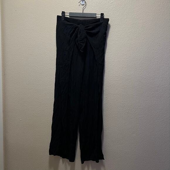 Kona Sol High Rise Bloomer Pants Tie Waist High Rise Swim Cover Size Medium - Picture 2 of 6